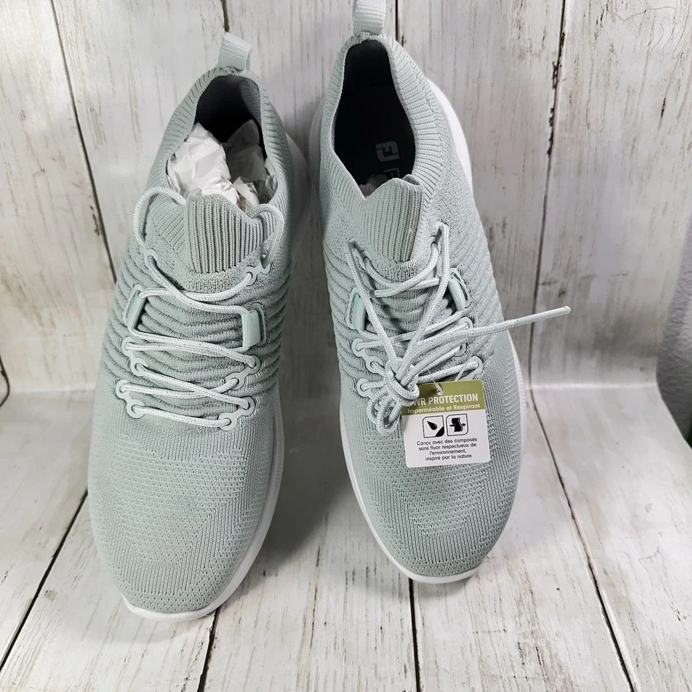 Women  Footjoy‎ Flex HP Golf Shoes Sz 9.5 Used Gray Spineless Hybrid 95334